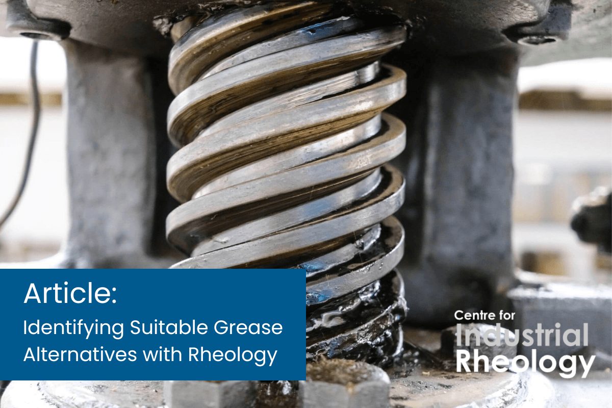 Identifying Suitable Grease Alternatives with Rheology